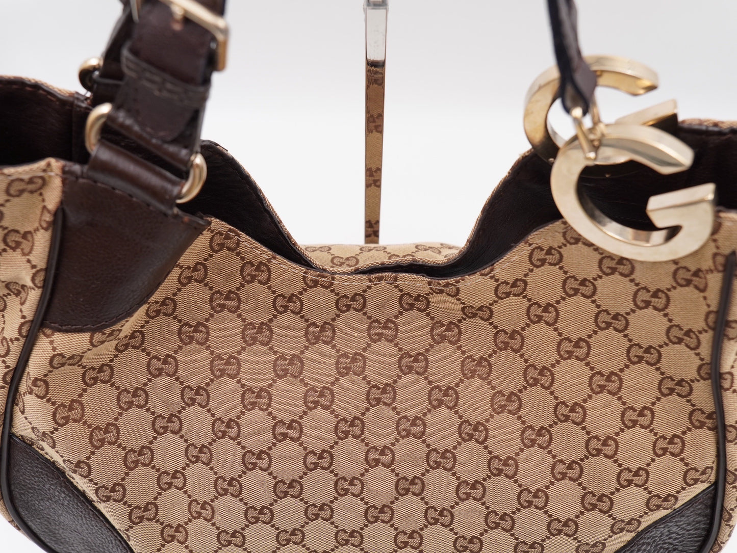 Gucci Charlotte GG Canvas Dark Brown
