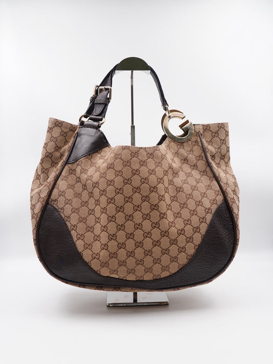 Gucci Charlotte GG Canvas Dark Brown
