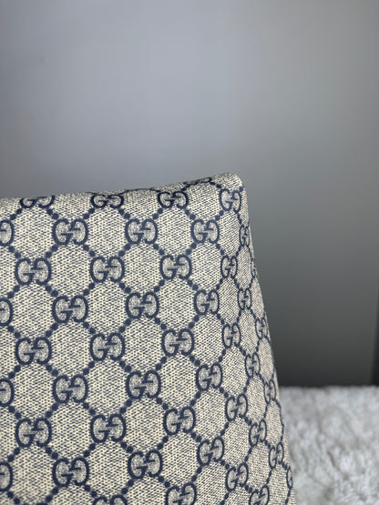 GUCCI Tote Medium GG Supreme Coated canvas Navy