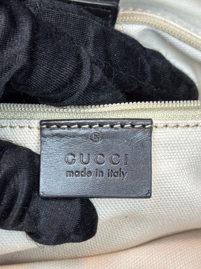 GUCCI Sukey Tote GG Canvas Brown