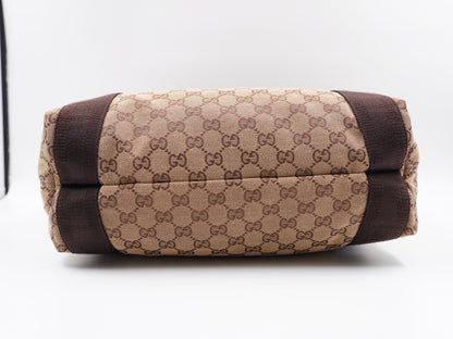 GUCCI Original Web Tote GG Canvas Tall (Vintage)