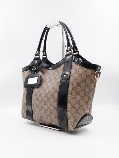 Gucci tote vanity Patent
