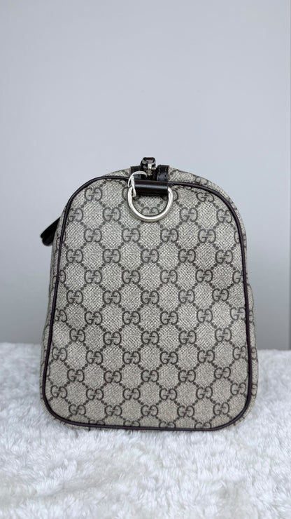 GUCCI Joy Boston GG Supreme Coated canvas Brown