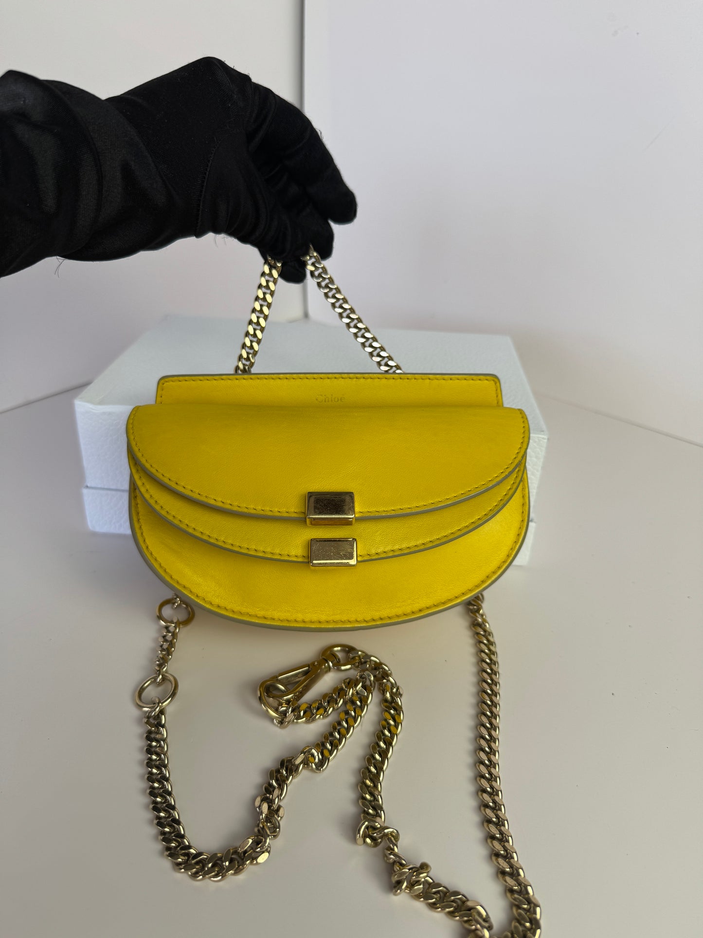 CHLOE Geogia belt Bag Leather