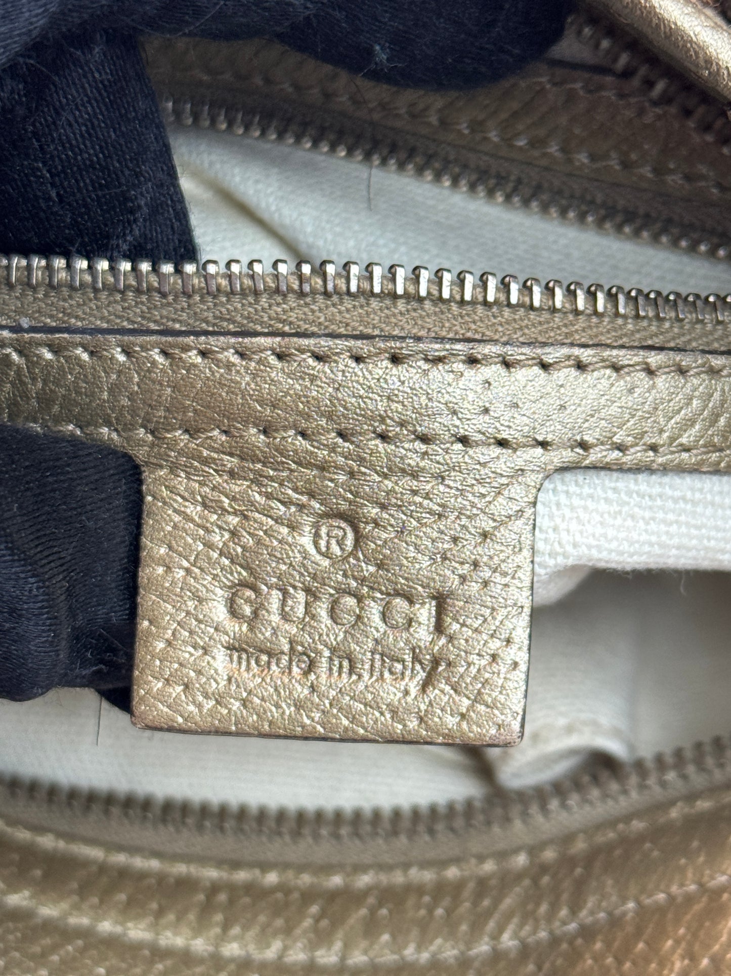 GUCCI Bree GG Canvas Small