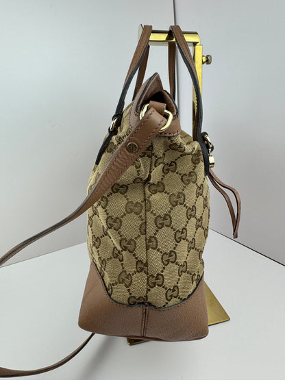 Gucci Bree Handbag GG Canvas