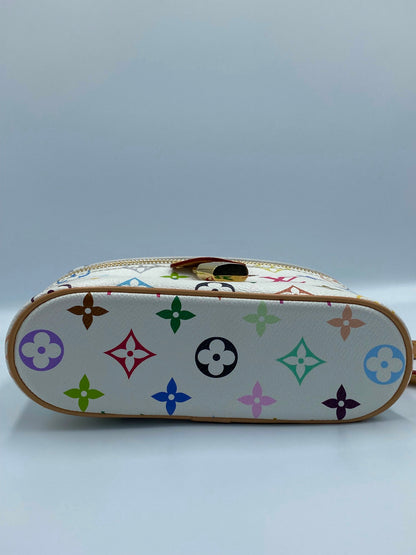 Louis Vuitton x Takashi Murakami Multicolor Monogram Vanity Chain pouch