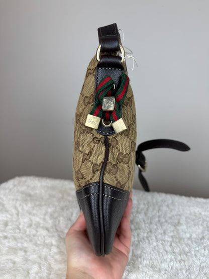 Gucci Web Bow mayfair Crossbody GG canvas