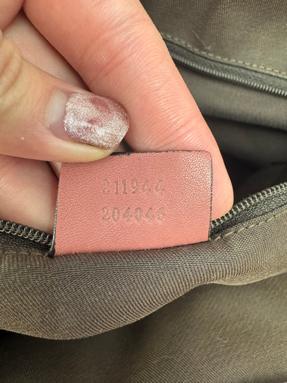 Gucci Sukey Hobo Shoulder GG Canvas Pink