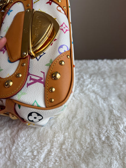 LOUIS VUITTON Monogram Multicolor Marilyn White