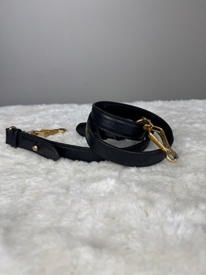 MIU MIU Nappa Matelasse Coffer Hobo Black
