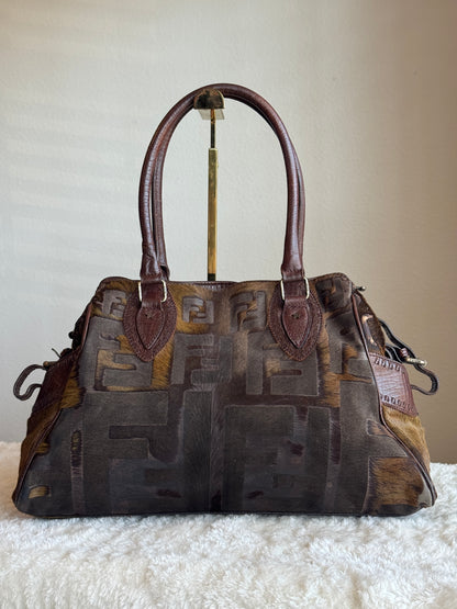 FENDI Du Jour Pony Hair Medium