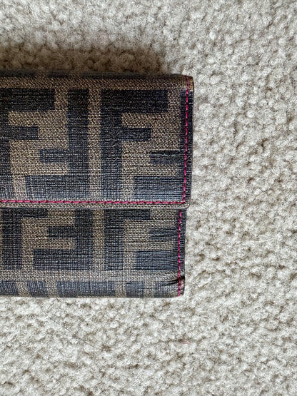 Fendi wallet compact FF