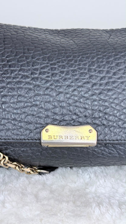 BURBERRY Mildenhall Heritage Grained Leather Medium
