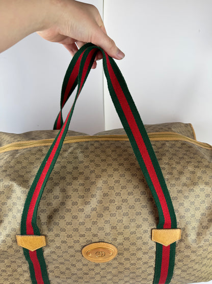 Gucci Vintage Duffle Micro GG Monogram