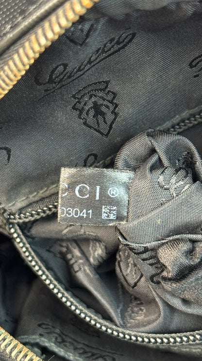 Gucci Front Zip GG Monogram  Messenger (Vintage)