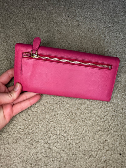 Prada Pink SaffiAno Wallet