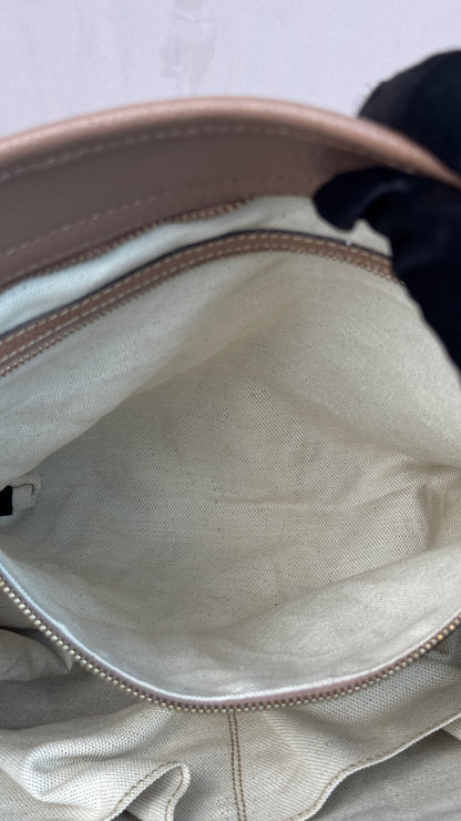 Gucci Bree GG Canvas Tote Shoulder Bag Nude