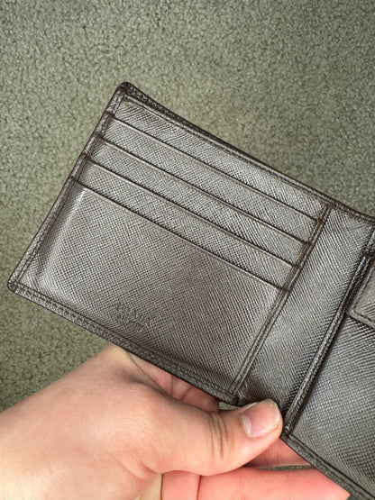 Prada saffiano men brown