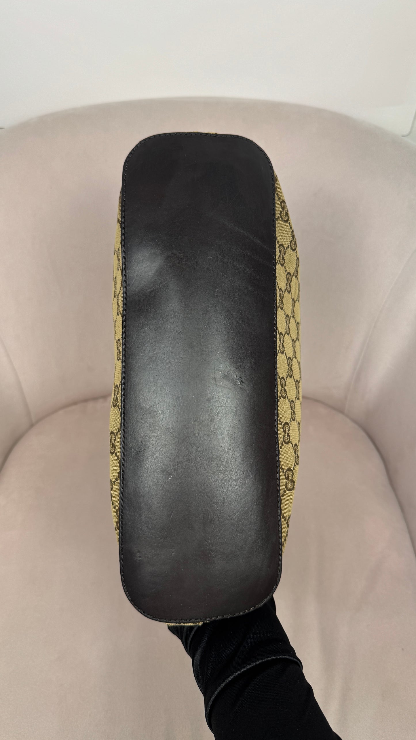 Gucci GG Canvas Hobo Shoulder Bag (Vintage)