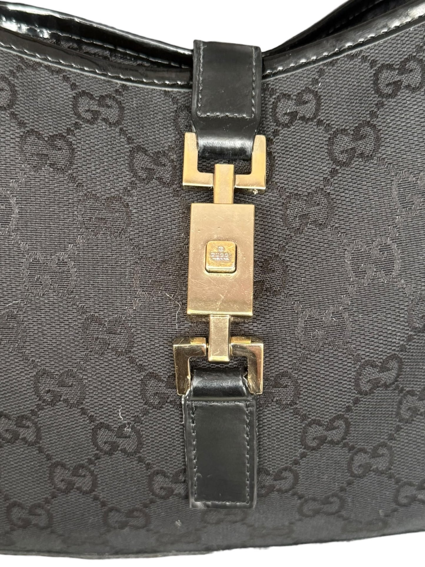 Gucci Jackie monogram GG Canvas Black