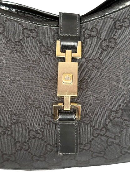 Gucci Jackie monogram GG Canvas Black