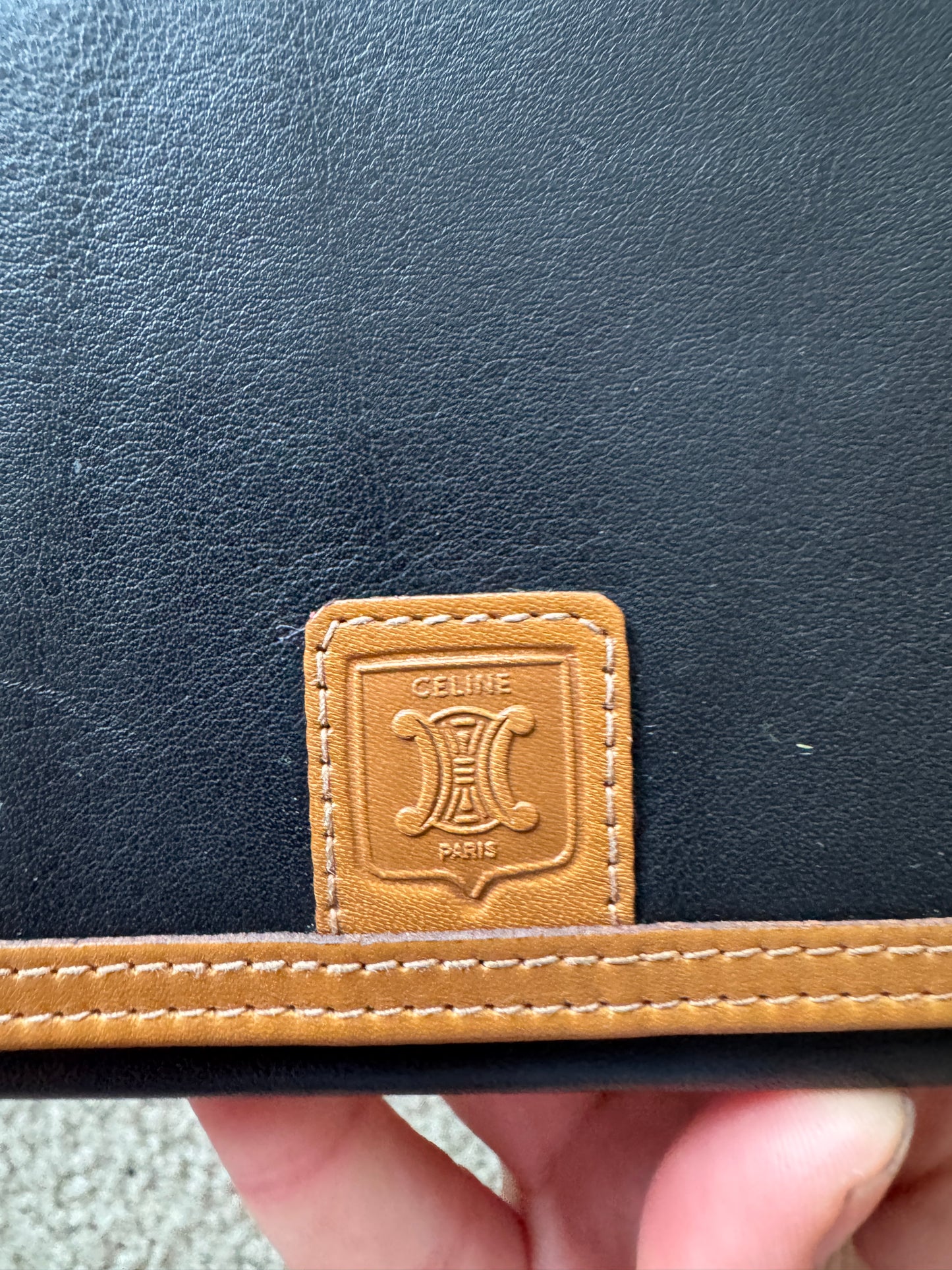 Celine long wallet leather