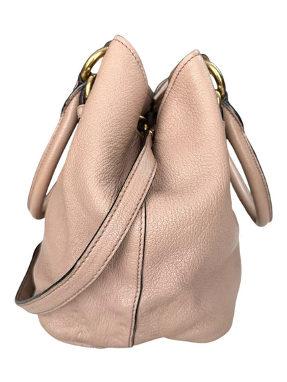 Miumiu Top handle Leather Pink