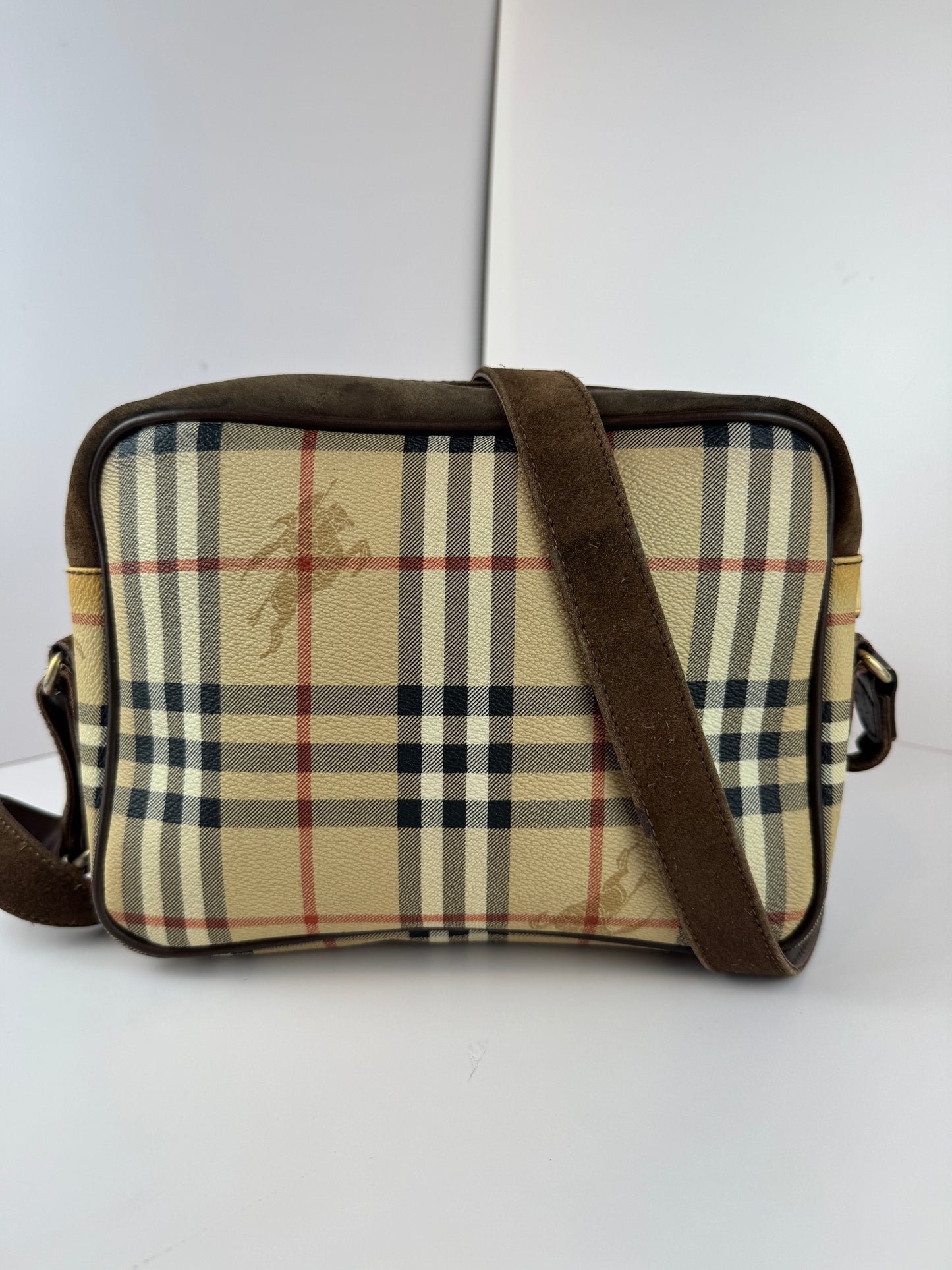 Burberry Haymarket Check Crossbody bag
