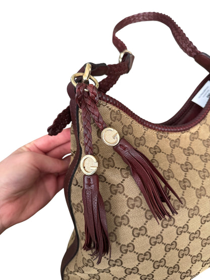 Gucci Marrakech Hobo GG Canvas Medium