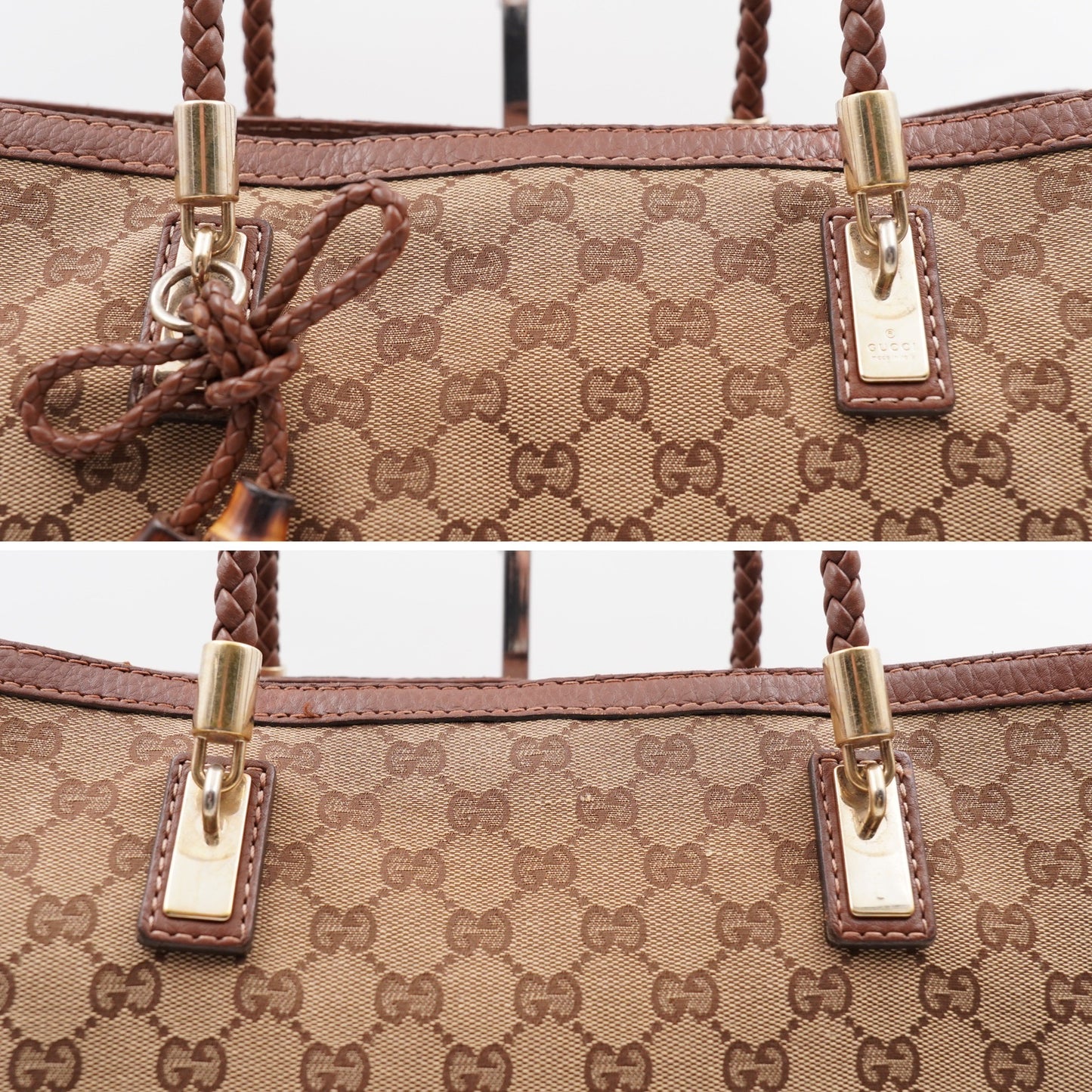 Gucci HG VNAVAS siho With leather tote
