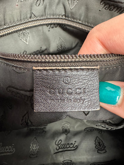 Gucci Flap Messenger GG Monogram Dark Brown