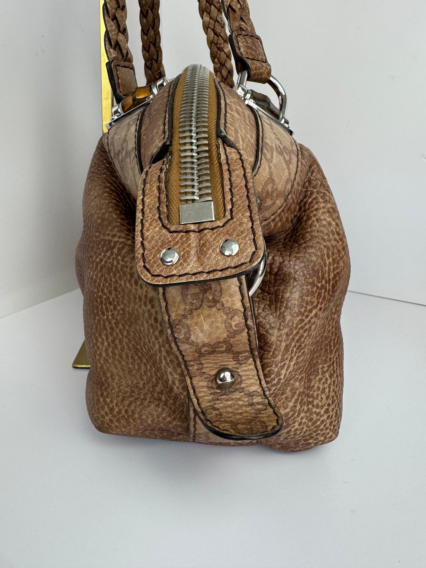 Gucci Bamboo Bar Shoulder bag Leather Medium