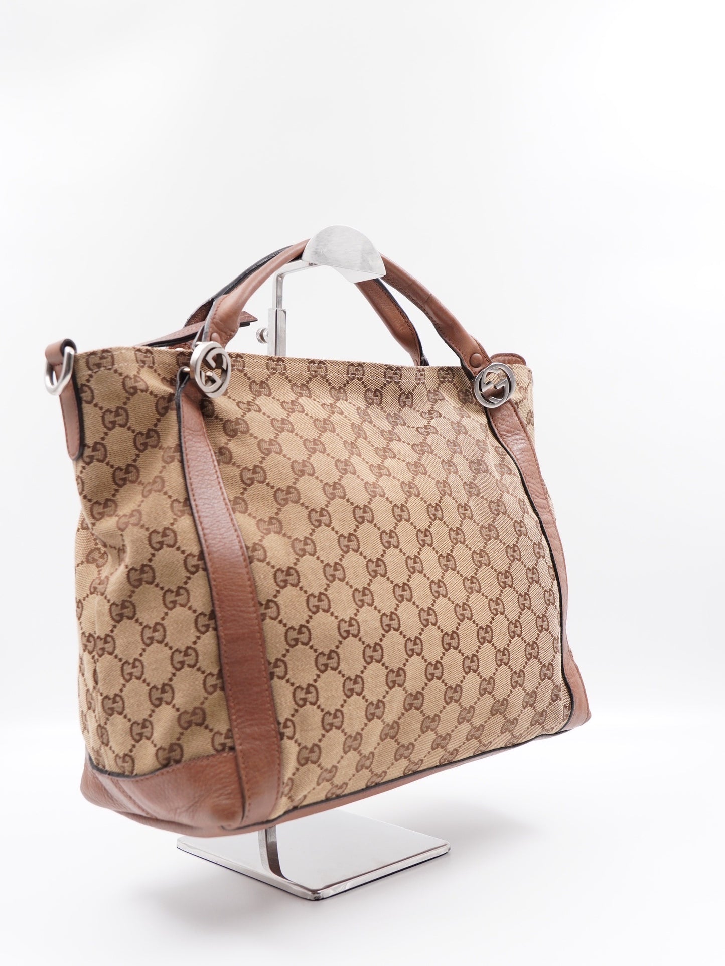 GUCCI Miss GG Convertible Tote GG Canvas Medium (Vintage)