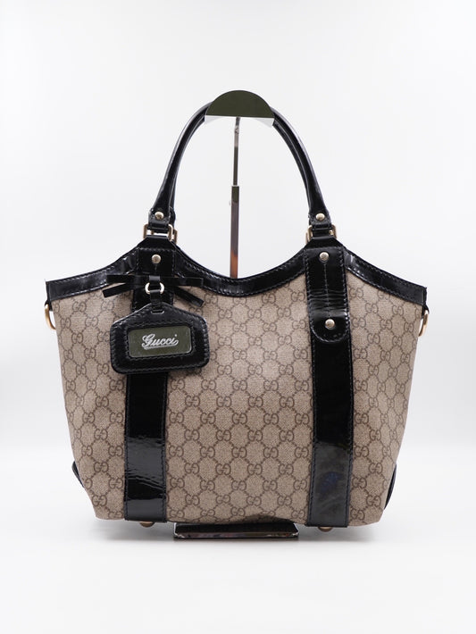 Gucci tote vanity Patent