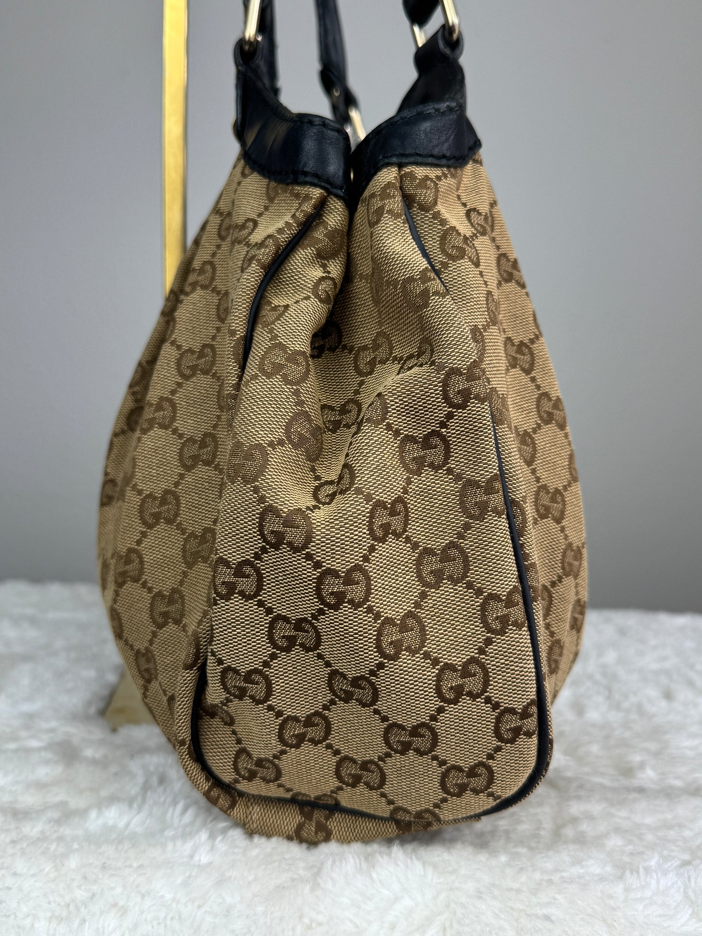 Gucci sukey hobo GG canvas Black