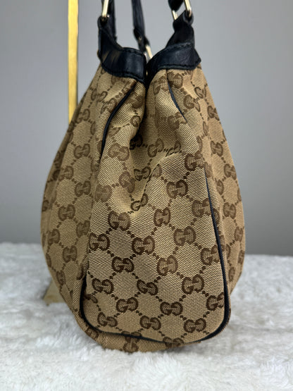 Gucci sukey hobo GG canvas Black