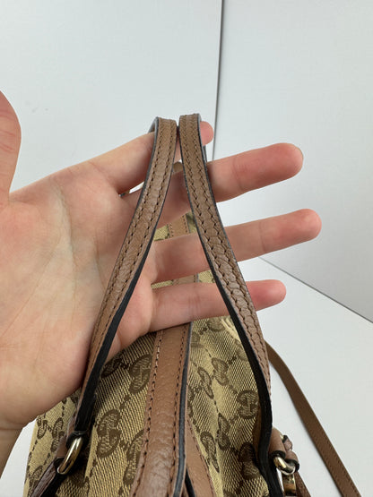Gucci Bree Handbag GG Canvas