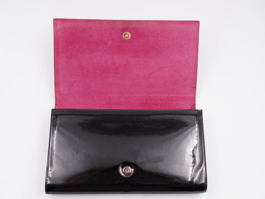 Saint Laurent Bella de Jour  Clutch Patent leather