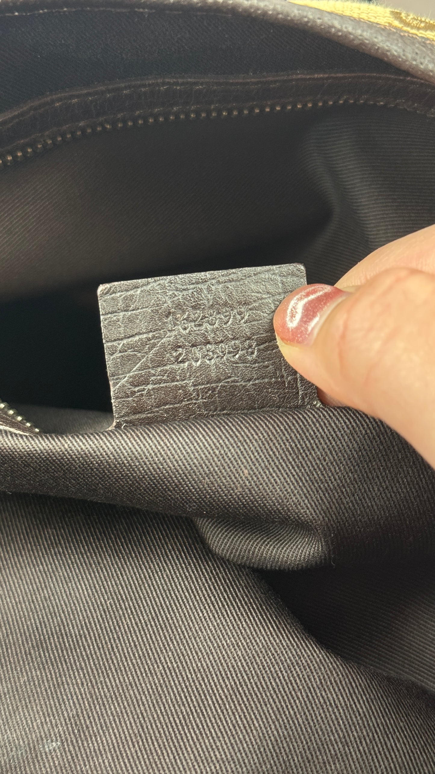 Gucci Web Tote GG Canvas  Brown