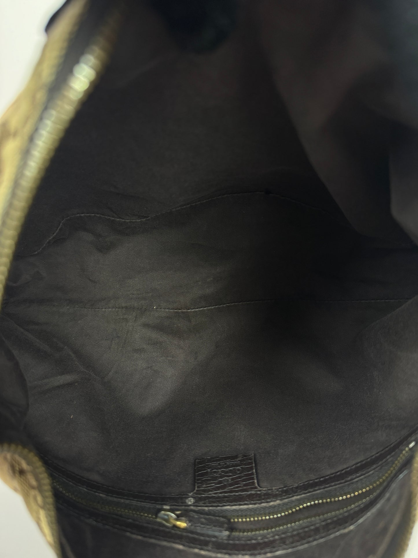 Gucci Hobo Horse-bit GG Canvas Brown