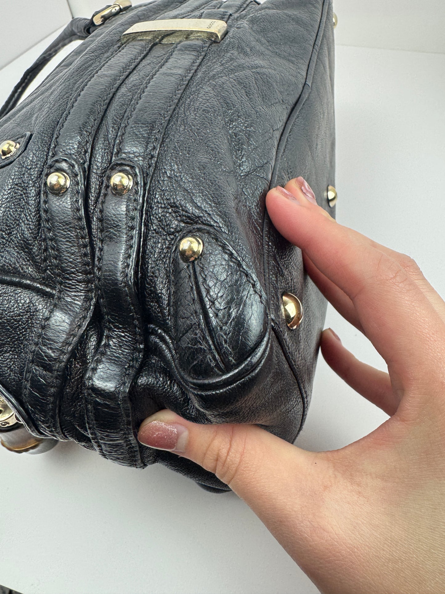Gucci Horsebit Wave Medium Shoulder Bag