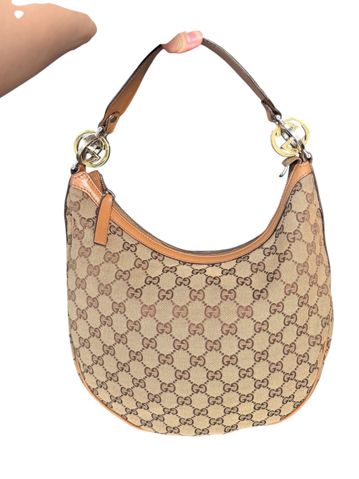 Gucci hobo Twist GG Canvas