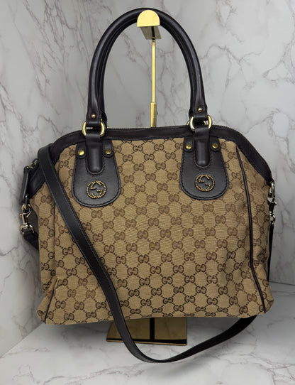 Gucci Scarlettt 2 way Tote Shoulder Bag GG