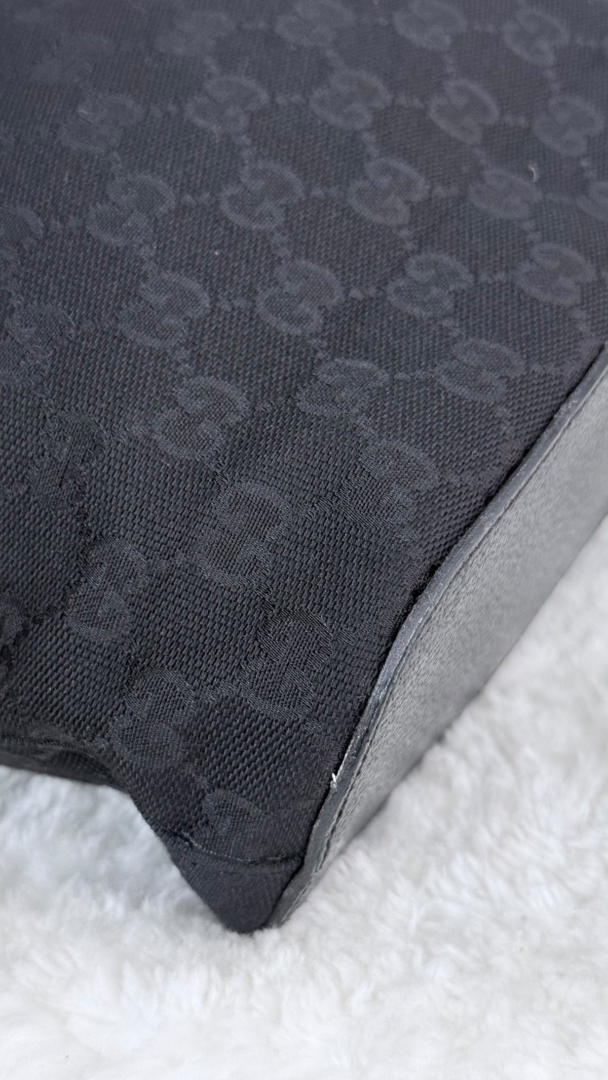 GUCCI GG Monogram Hobo Black