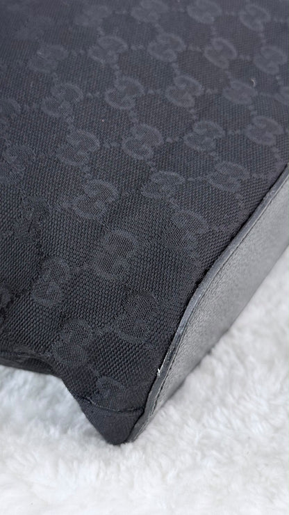 GUCCI GG Monogram Hobo Black