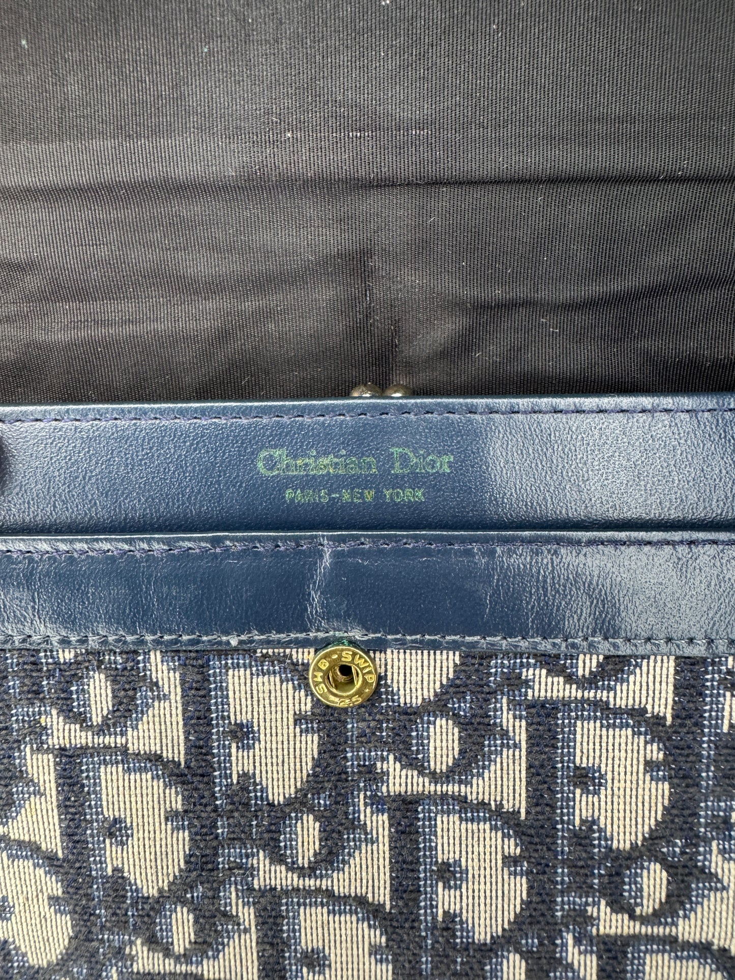 Dior long wallet monogram