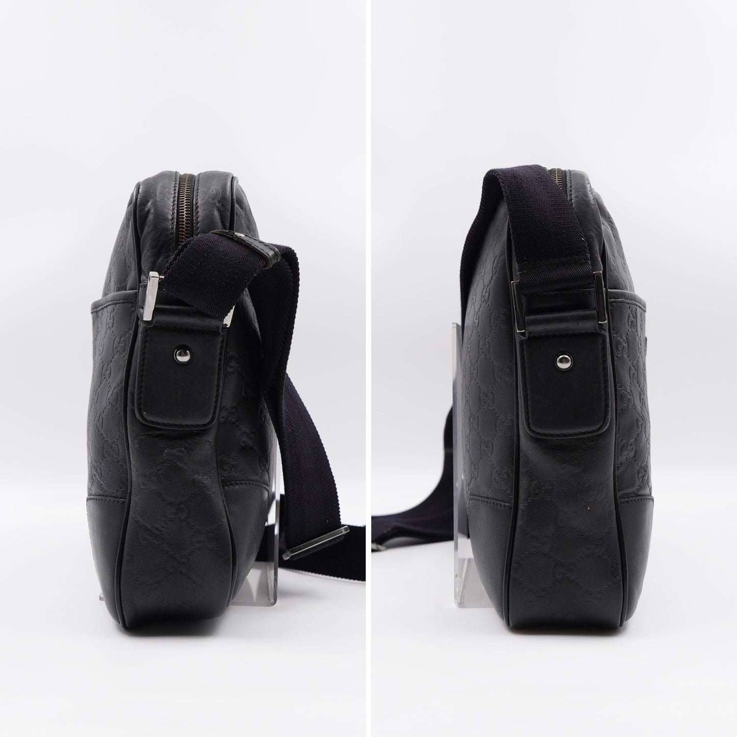 Gucci Monogram leather black