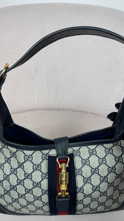 Gucci Jackie Shoulder Bag in Navy (Vintage)