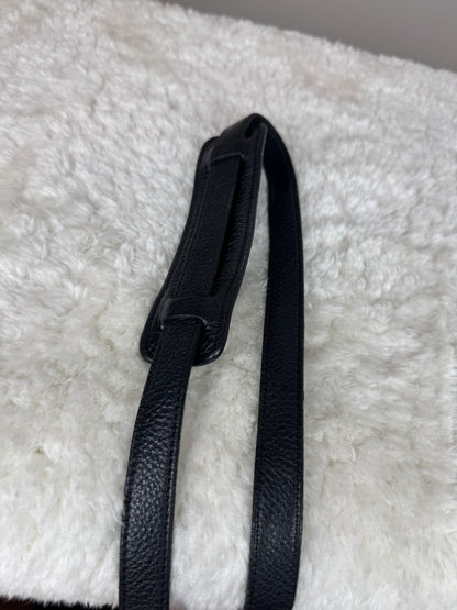 PRADA Double Zip Camera Vitello Daino Black